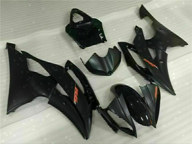 2008-2016 Black Yamaha YZF R6 Motorbike Fairing Kits UK 2008-2016 Black Yamaha YZF R6 Motorbike Fairing Kits UK