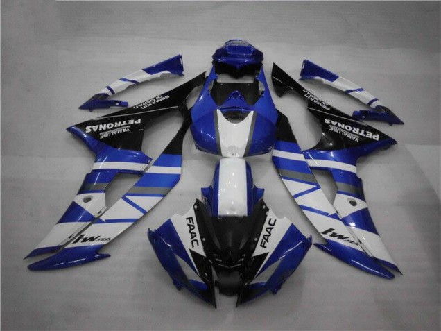 2008-2016 Blue White FAAC Yamaha YZF R6 Motorcylce Fairings UK 2008-2016 Blue White FAAC Yamaha YZF R6 Motorcylce Fairings UK