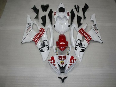 2008-2016 White Yamaha YZF R6 Motorbike Fairings UK