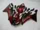 2008-2016 Red Black Yamaha YZF R6 Motorcycle Fairings Kits UK 2008-2016 Red Black Yamaha YZF R6 Motorcycle Fairings Kits UK