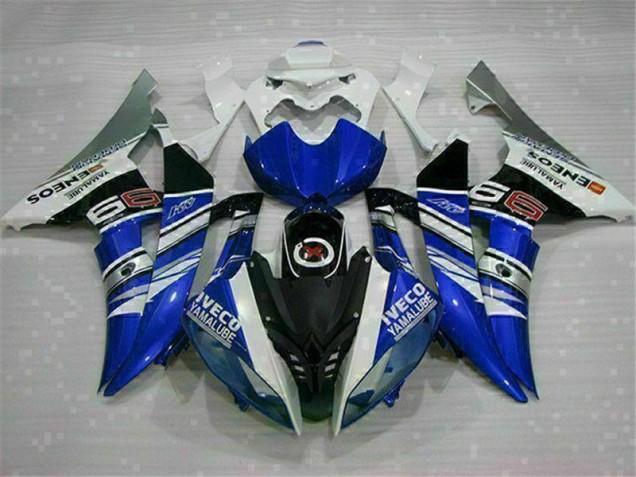 2008-2016 White Blue Yamaha YZF R6 Moto Fairings UK 2008-2016 White Blue Yamaha YZF R6 Moto Fairings UK