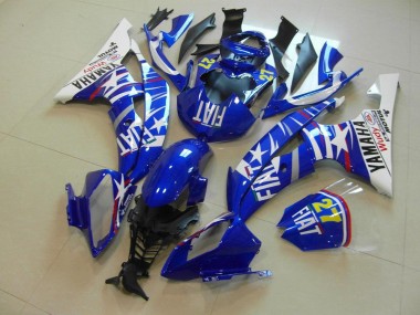 2008-2016 Blue Star Fiat Yamaha YZF R6 Bike Fairing Kit UK