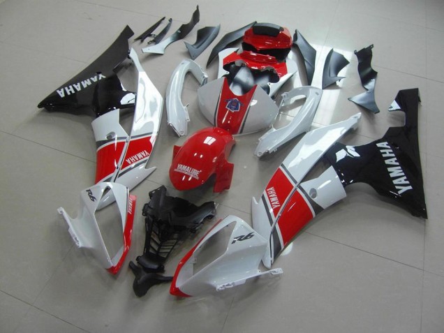 2008-2016 Red White Black Yamaha YZF R6 Motor Fairings UK 2008-2016 Red White Black Yamaha YZF R6 Motor Fairings UK