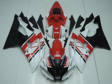 2008-2016 Red White Black Yamaha YZF R6 Replacement Motorcycle Fairings UK