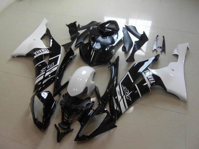 2008-2016 White Black Yamaha YZF R6 Motorcyle Fairings UK 2008-2016 White Black Yamaha YZF R6 Motorcyle Fairings UK