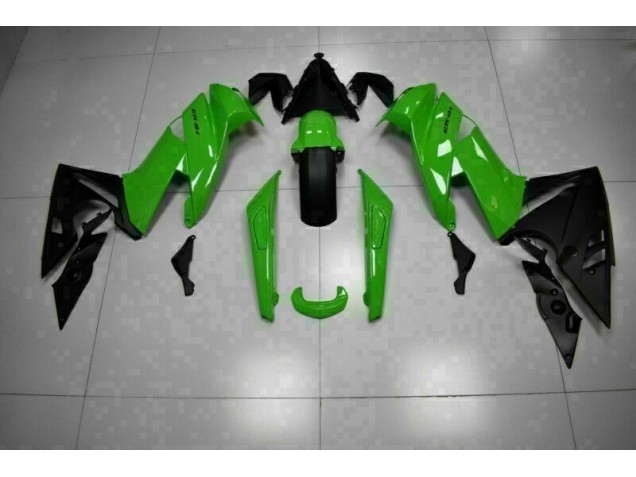 2009-2011 Green Black Kawasaki EX650 Motor Bike Fairings UK 2009-2011 Green Black Kawasaki EX650 Motor Bike Fairings UK