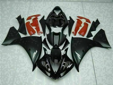 2009-2011 Black Red Yamaha YZF R1 Motorbike Fairing UK