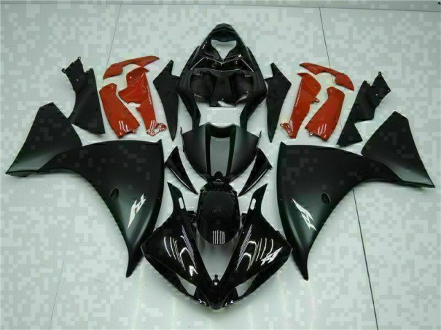 2009-2011 Black Red Yamaha YZF R1 Motorbike Fairing UK 2009-2011 Black Red Yamaha YZF R1 Motorbike Fairing UK