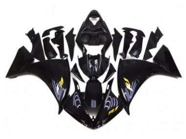 2009-2011 Black Yamaha YZF R1 Bike Fairings UK