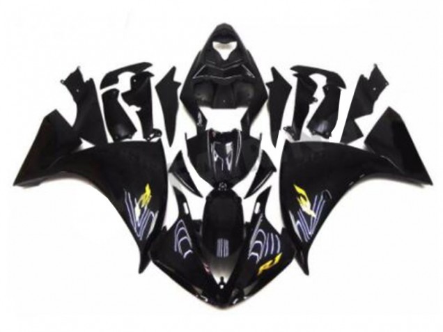 2009-2011 Black Yamaha YZF R1 Bike Fairings UK 2009-2011 Black Yamaha YZF R1 Bike Fairings UK