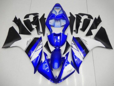 2009-2011 Blue White Black Yamaha YZF R1 Bike Fairing UK