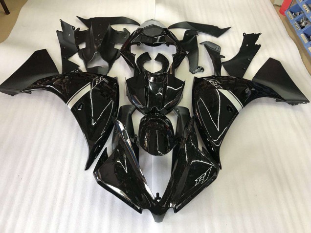 2009-2011 Glossy Black Yamaha YZF R1 Motorcyle Fairings UK 2009-2011 Glossy Black Yamaha YZF R1 Motorcyle Fairings UK