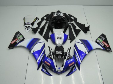 2009-2011 Blue Black Sterilgarda Yamaha YZF R1 Motor Bike Fairings UK