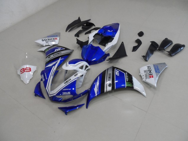 2009-2011 Blue White Yamaha YZF R1 Bike Fairing Kit UK 2009-2011 Blue White Yamaha YZF R1 Bike Fairing Kit UK