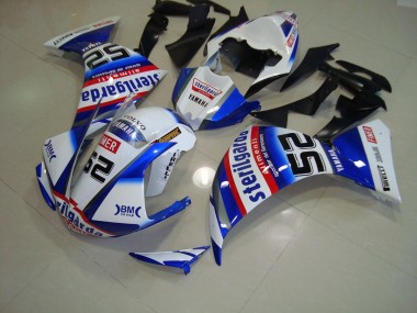 2009-2011 White Black Sterilgarda Yamaha YZF R1 Motorbike Fairing UK