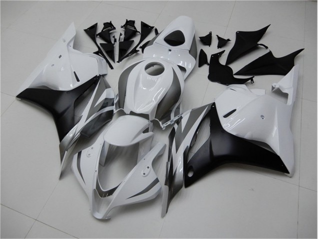 2009-2012 White Silver Black Honda CBR600RR Motor Bike Fairings UK 2009-2012 White Silver Black Honda CBR600RR Motor Bike Fairings UK