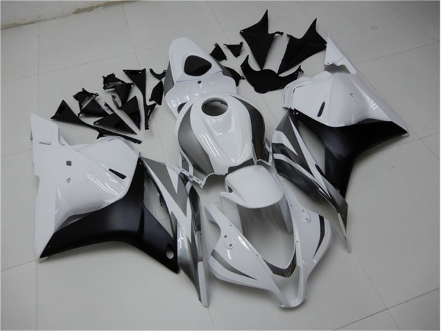 2009-2012 White Silver Black Honda CBR600RR Motor Bike Fairings UK 2009-2012 White Silver Black Honda CBR600RR Motor Bike Fairings UK