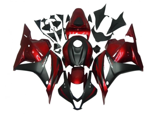 2009-2012 Red Black Honda CBR600RR Motorcycle Fairings Kits UK 2009-2012 Red Black Honda CBR600RR Motorcycle Fairings Kits UK