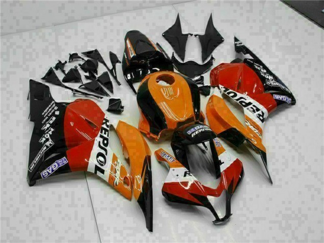 2009-2012 Orange Repsol Honda CBR600RR Motor Fairings UK 2009-2012 Orange Repsol Honda CBR600RR Motor Fairings UK