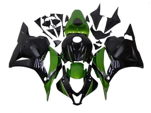 2009-2012 Green Black Honda CBR600RR Motorcycle Fairings Kit UK 2009-2012 Green Black Honda CBR600RR Motorcycle Fairings Kit UK