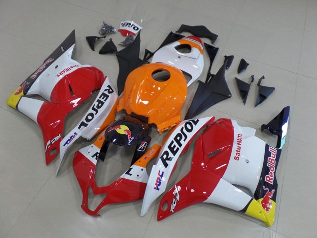 2009-2012 Repsol Red Bull Honda CBR600RR Moto Fairings UK 2009-2012 Repsol Red Bull Honda CBR600RR Moto Fairings UK