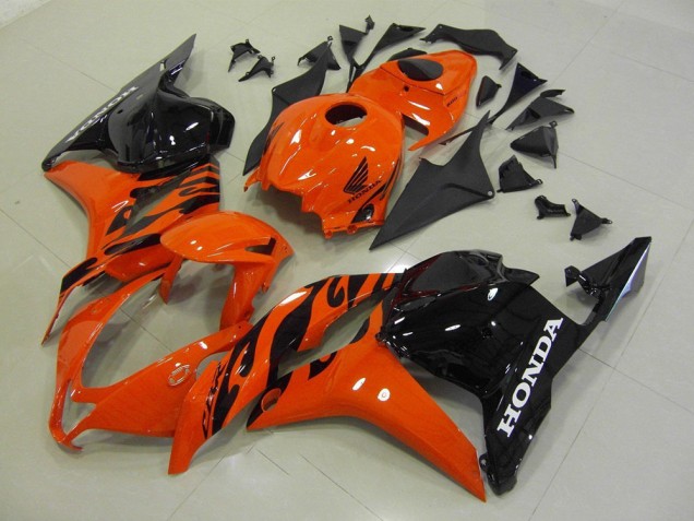 2009-2012 Orange Black Honda CBR600RR Motorcycle Fairing Kits UK 2009-2012 Orange Black Honda CBR600RR Motorcycle Fairing Kits UK