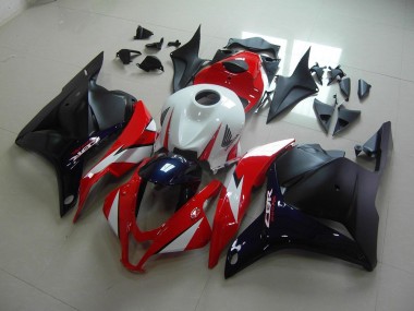 2009-2012 Red Dark Blue Honda CBR600RR Bike Fairing Kit UK