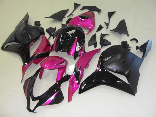 2009-2012 Pink Black Honda CBR600RR Motorcycle Fairings Kit UK