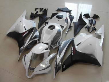 2009-2012 White Black Grey Honda CBR600RR Motorbike Fairings UK