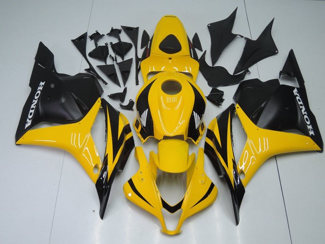2009-2012 Yellow Black Honda CBR600RR Motorcycle Fairing Kits UK 2009-2012 Yellow Black Honda CBR600RR Motorcycle Fairing Kits UK
