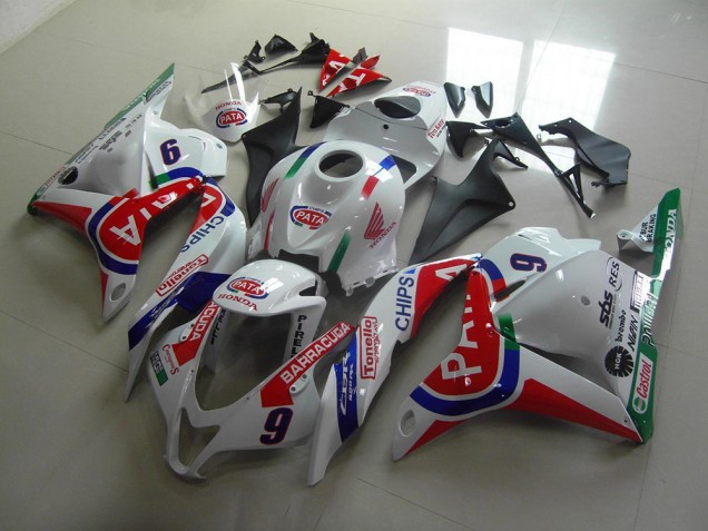 2009-2012 Red White Pata Honda CBR600RR Motorcycle Fairing Kit UK 2009-2012 Red White Pata Honda CBR600RR Motorcycle Fairing Kit UK