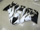 2009-2012 White Kawasaki ZX6R Motorcyle Fairings UK
