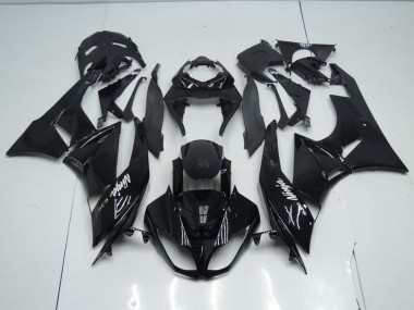 2009-2012 Black OEM Style Kawasaki ZX6R Motor Bike Fairings UK