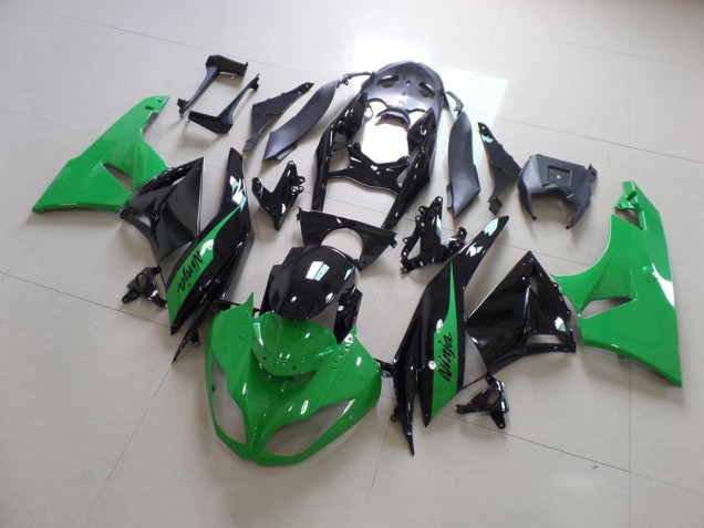 2009-2012 Green and Black Kawasaki ZX6R Motorcycle Bodywork UK 2009-2012 Green and Black Kawasaki ZX6R Motorcycle Bodywork UK