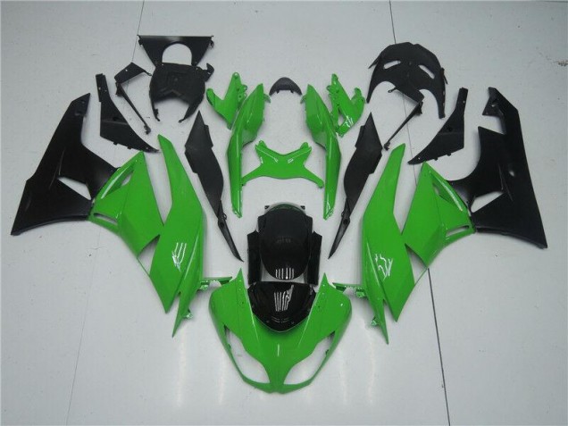 2009-2012 Green Black Kawasaki ZX6R Replacement Motorcycle Fairings UK 2009-2012 Green Black Kawasaki ZX6R Replacement Motorcycle Fairings UK