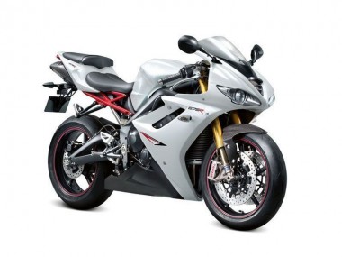 2009-2012 Pearl White Black Triumph Daytona 675 Triple Motorbike Fairing UK