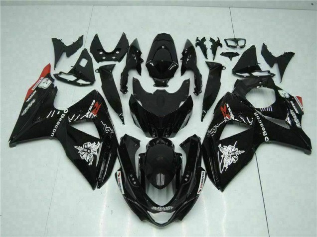 2009-2016 Black Suzuki GSXR1000 Motorcylce Fairings UK 2009-2016 Black Suzuki GSXR1000 Motorcylce Fairings UK