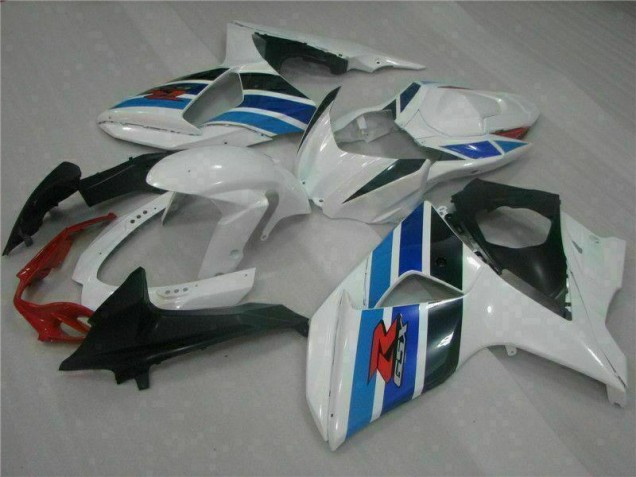 2009-2016 White Suzuki GSXR1000 Motorcycle Fairings UK 2009-2016 White Suzuki GSXR1000 Motorcycle Fairings UK