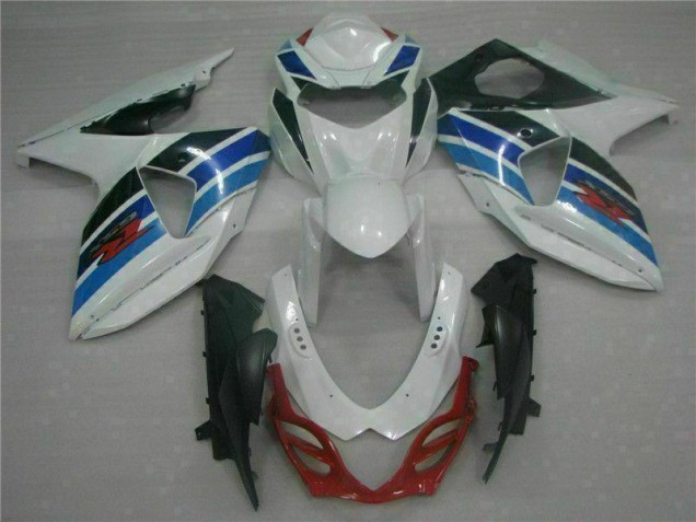 2009-2016 White Suzuki GSXR1000 Motorcycle Fairings UK 2009-2016 White Suzuki GSXR1000 Motorcycle Fairings UK