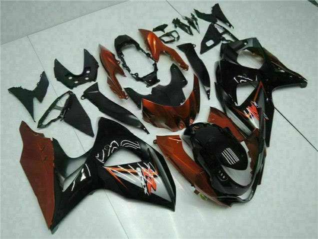 2009-2016 Brown Black Suzuki GSXR1000 Bike Fairing Kit UK 2009-2016 Brown Black Suzuki GSXR1000 Bike Fairing Kit UK