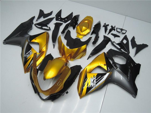 2009-2016 Golden Black Suzuki GSXR1000 Motorcyle Fairings UK 2009-2016 Golden Black Suzuki GSXR1000 Motorcyle Fairings UK