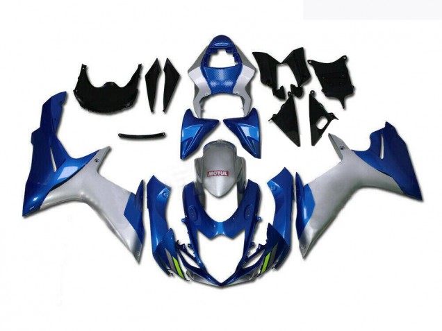 2011-2021 Blue Silver Suzuki GSXR 600/750 Motorcycle Fairings UK 2011-2021 Blue Silver Suzuki GSXR 600/750 Motorcycle Fairings UK