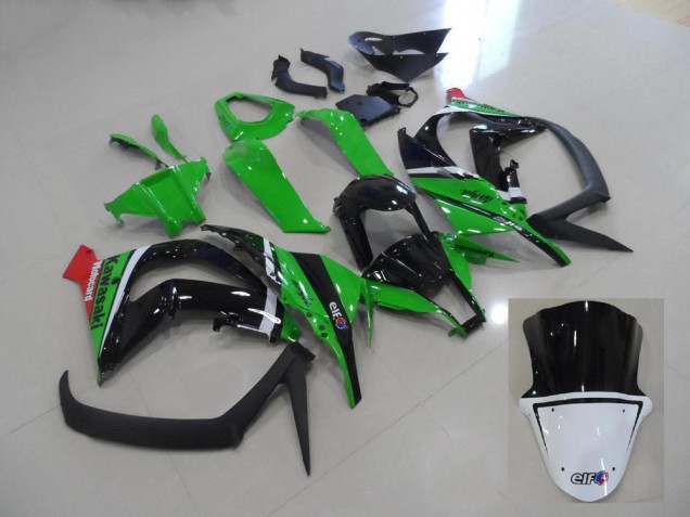 2011-2015 Green and Black Kawasaki ZX10R Motorcycle Fairings Kits UK 2011-2015 Green and Black Kawasaki ZX10R Motorcycle Fairings Kits UK
