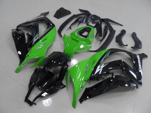 2011-2015 Green and Black Kawasaki ZX10R Motorcycle Replacement Fairings UK 2011-2015 Green and Black Kawasaki ZX10R Motorcycle Replacement Fairings UK