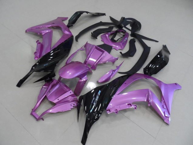 2011-2015 Pink and Black Kawasaki ZX10R Motorcycle Fairings Kit UK 2011-2015 Pink and Black Kawasaki ZX10R Motorcycle Fairings Kit UK