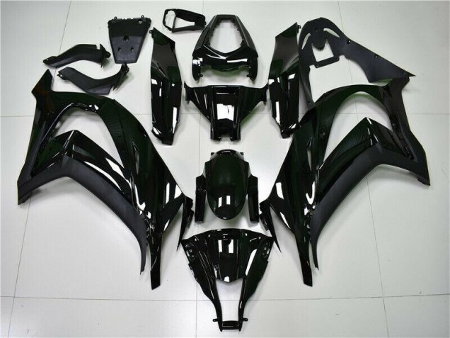 2011-2015 Glossy Black Kawasaki ZX10R Moto Fairings UK 2011-2015 Glossy Black Kawasaki ZX10R Moto Fairings UK