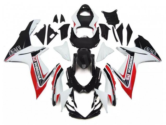 2011-2021 White Red Black Suzuki GSXR 600/750 Motorcycle Fairing Kit UK 2011-2021 White Red Black Suzuki GSXR 600/750 Motorcycle Fairing Kit UK