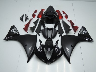 2012-2014 Matte Black Yamaha YZF R1 Motorbike Fairing UK