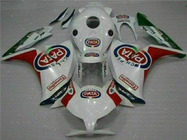 2012-2016 Red White PATA Honda CBR1000RR Motorcycle Fairings Kits UK