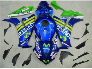 2012-2016 Movistars Honda CBR1000RR Motorcycle Replacement Fairings UK